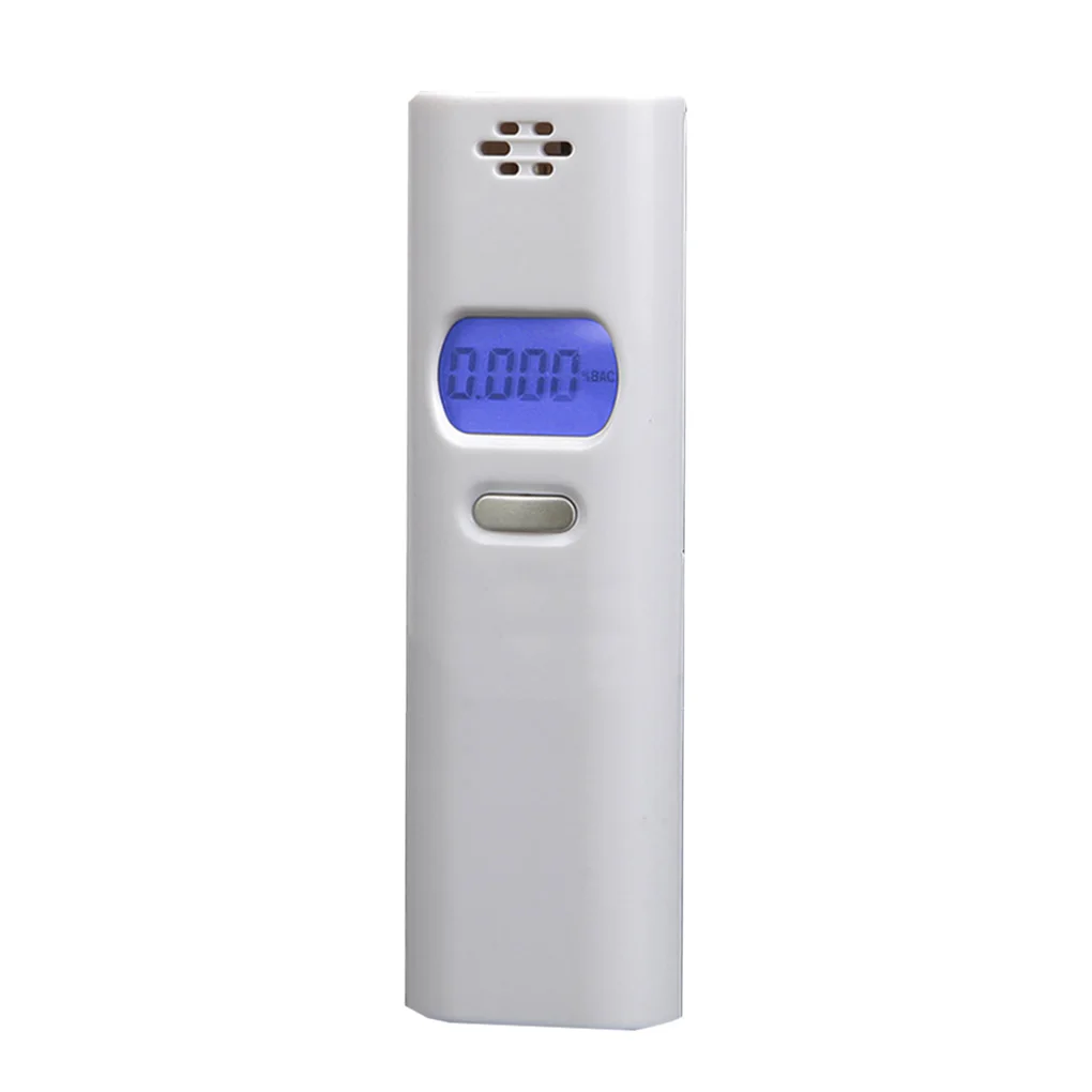 LCD Digital Alcohol Breath Tester Dual Frequency Portable Mini Analyzer Breathalyzer Detector