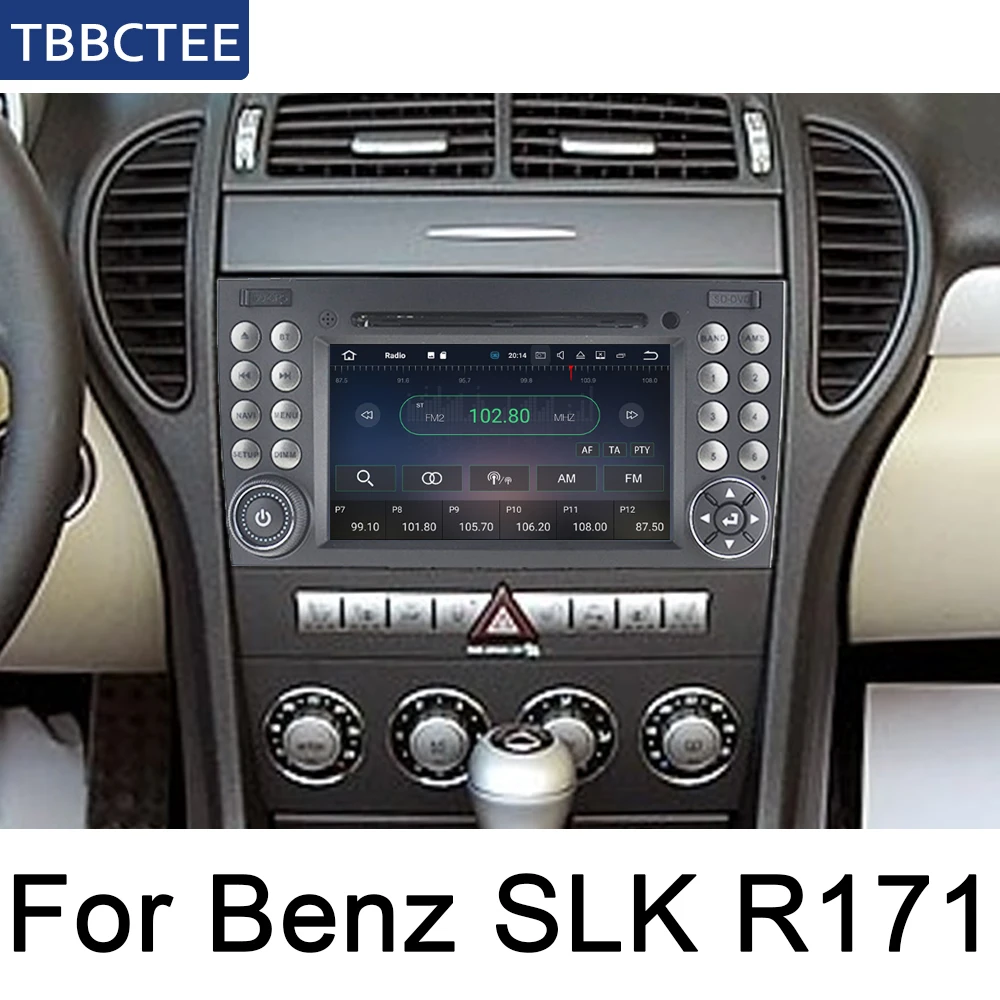 For Mercedes Benz SLK Class R171 2004~2011 Android radio bluetooth GPS Navigation wifi Stereo video Car Multimedia Player WIFI