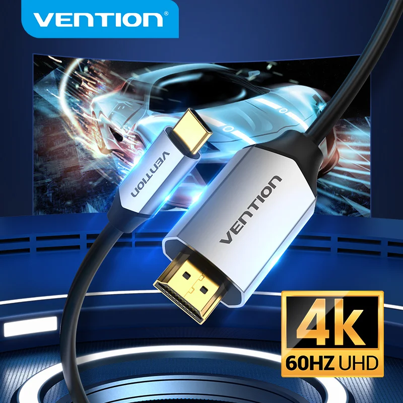 Vention Type C HDMI кабель USB к 4K конвертер для Huawei Mate 20 P20 Pro MacBook Samsung Galaxy S10/S9 HDMI|Кабели VGA| |