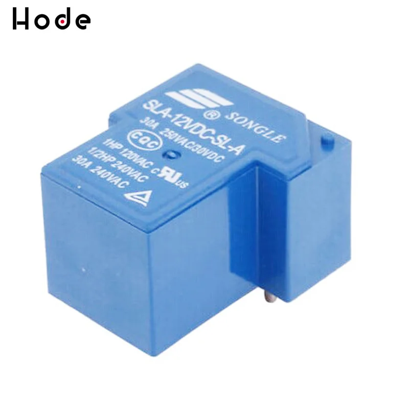 2 шт. реле питания PCB тип SLA 05VDC SL A 12VDC 5В 12В 24В 30А 4PIN|Реле| |