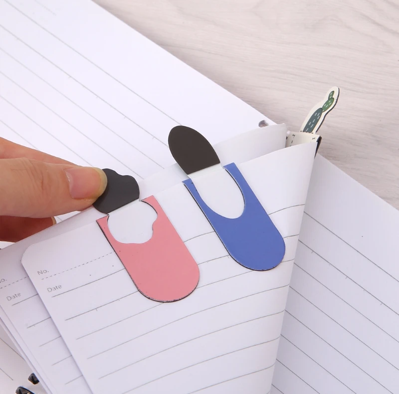 3 шт./компл. свежий милый кактус магнитные закладки канцелярские принадлежности для школьных канцелярских товаров