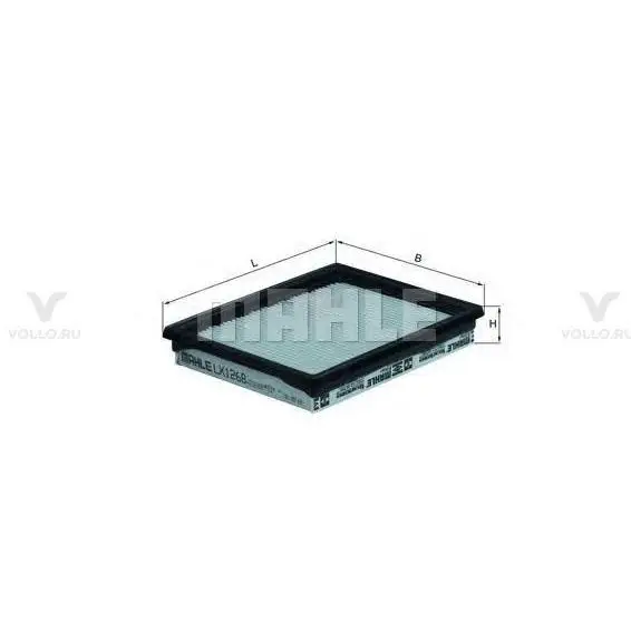 KNECHT LX1268 Фильтр воздушный FORD FIESTA/FUSION/MAZDA 2