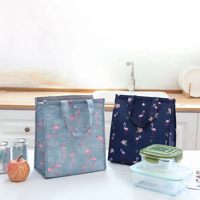Waterproof Special Thermal Insulation Storage Tote Portable Insulated Lunch Box Pouch Cooler Oxford Cloth Food Bag Z