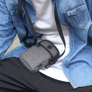 

Men Fanny Pack Mobile Pouch Crossbody Bag for Smartphone Up to 6.3 Inch 23GE