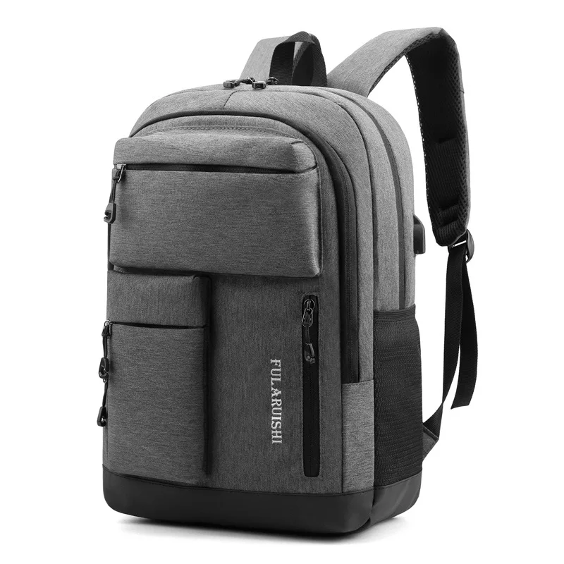 

New Style Korean-style Casual Men And Women Backpack 15.6 Inch Laptop Computer Bag Schoolbag