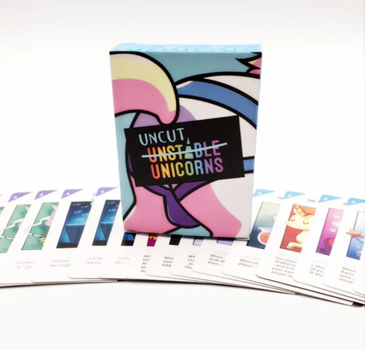 Uncut Unicorns expansionpack Manic Unicorn расширяющаяся сумка игровая карточная настольная игровая карточка