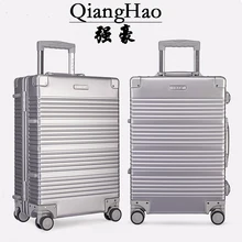 Чемодан на колесиках из алюминиево-магниевого сплава, 20 дюймов, 26 дюймов, 29 дюймов, 100% дюйма