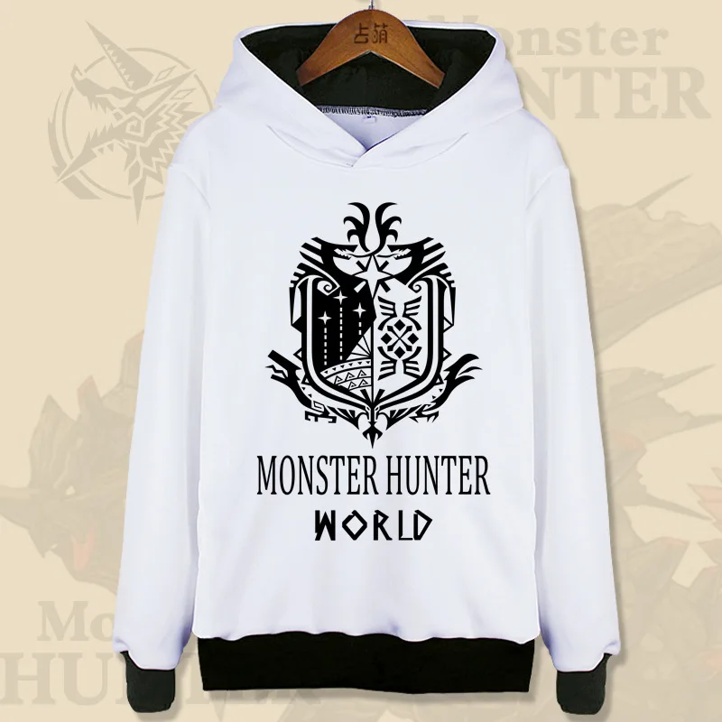 Monster Hunter Yiankutku Plesioth толстовка с капюшоном, костюм для косплея, модная куртка с капюшоном с героями мультфильмов, школьная форма для студентов