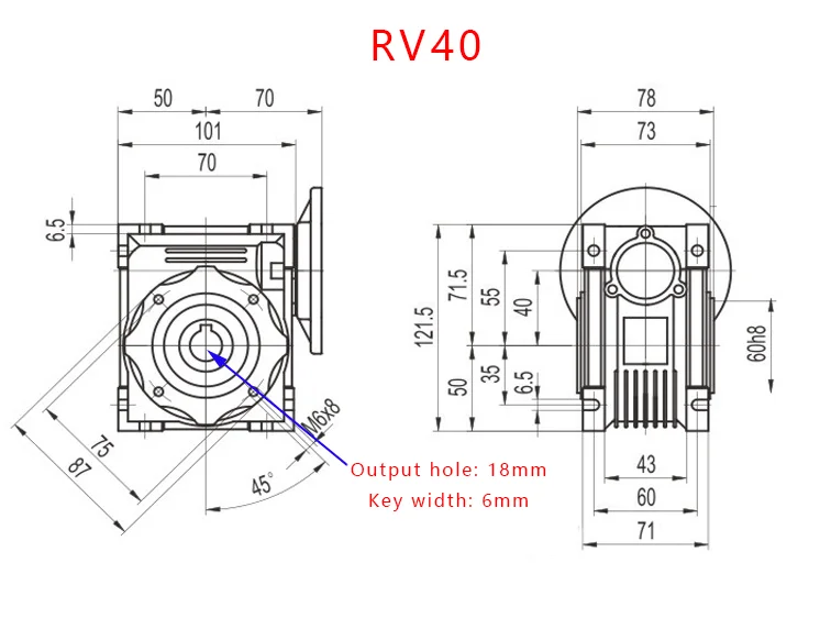 200W250W AC220V/380 V RV40 червячный редуктор, высокий крутящий момент, Реверсивный, контроль скорости мотора+ регулятор