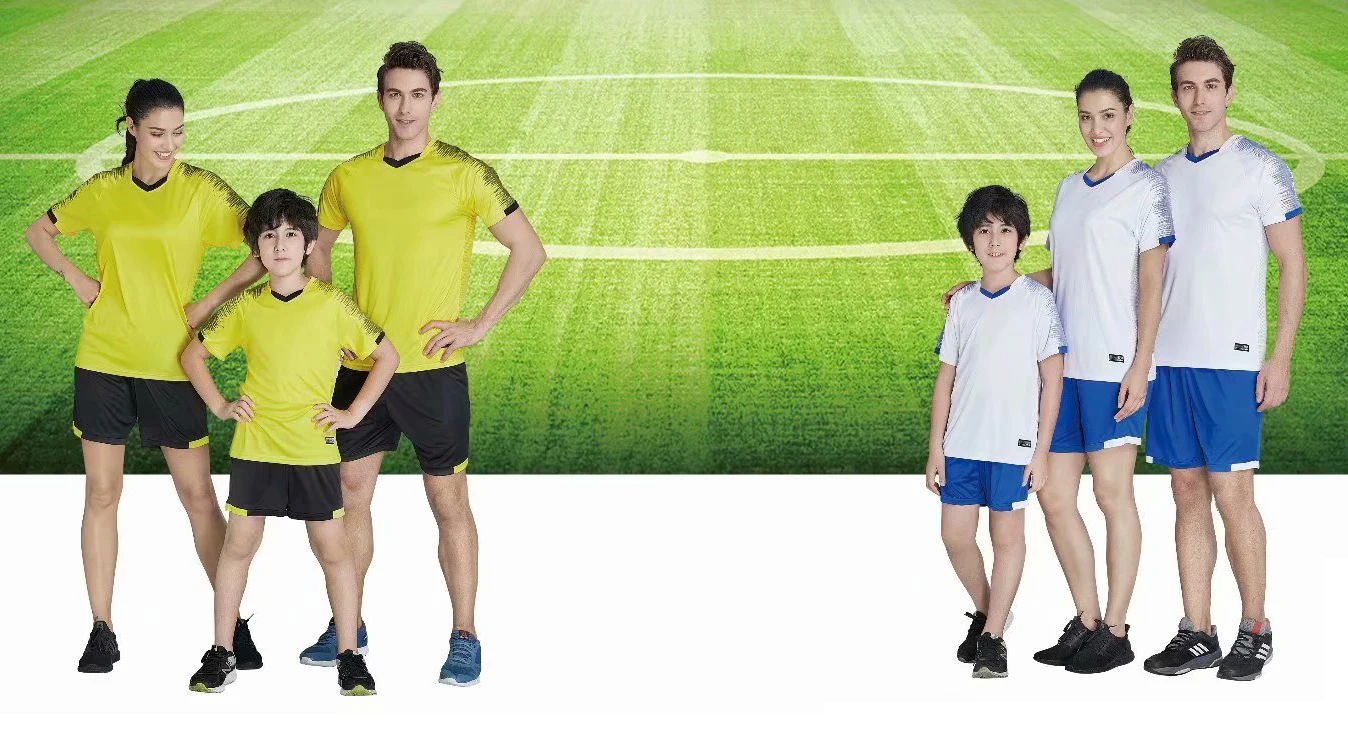 Детские мужские футбольные Джерси, наборы для взрослых, персональная футбольная на заказ комплекты униформы для детей, Спортивная тренировочная майка