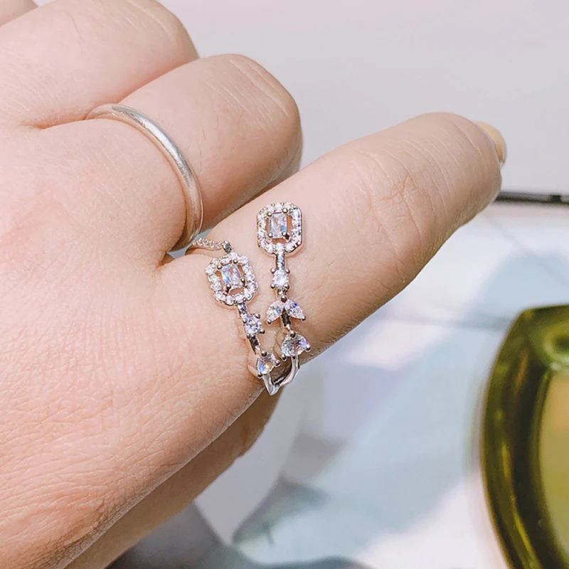 HIBRIDE Trendy Women's Jewelry Hand Made AAA Cubic Zirconia Rings for Women Party Accessories bagues pour femme R-208 - Image 4