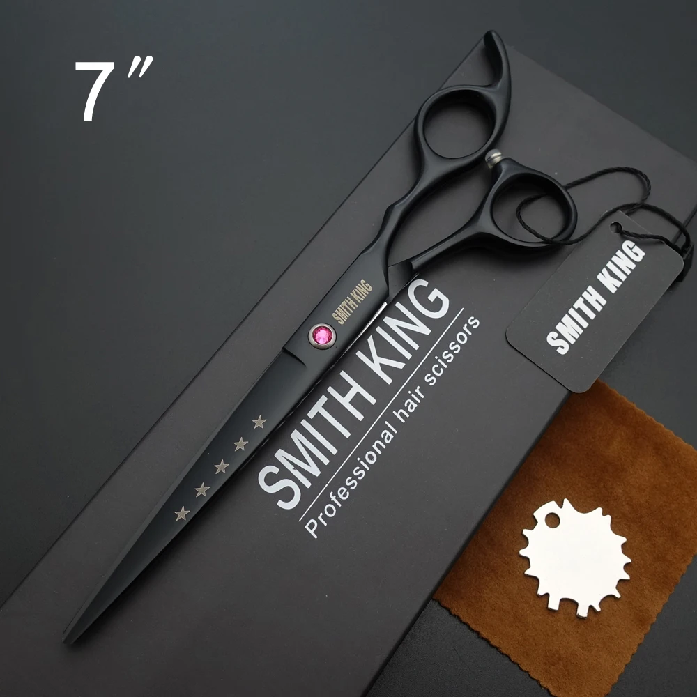 Профессиональные Парикмахерские ножницы SMITH KING 7 дюймов для стрижки Стайлинг в