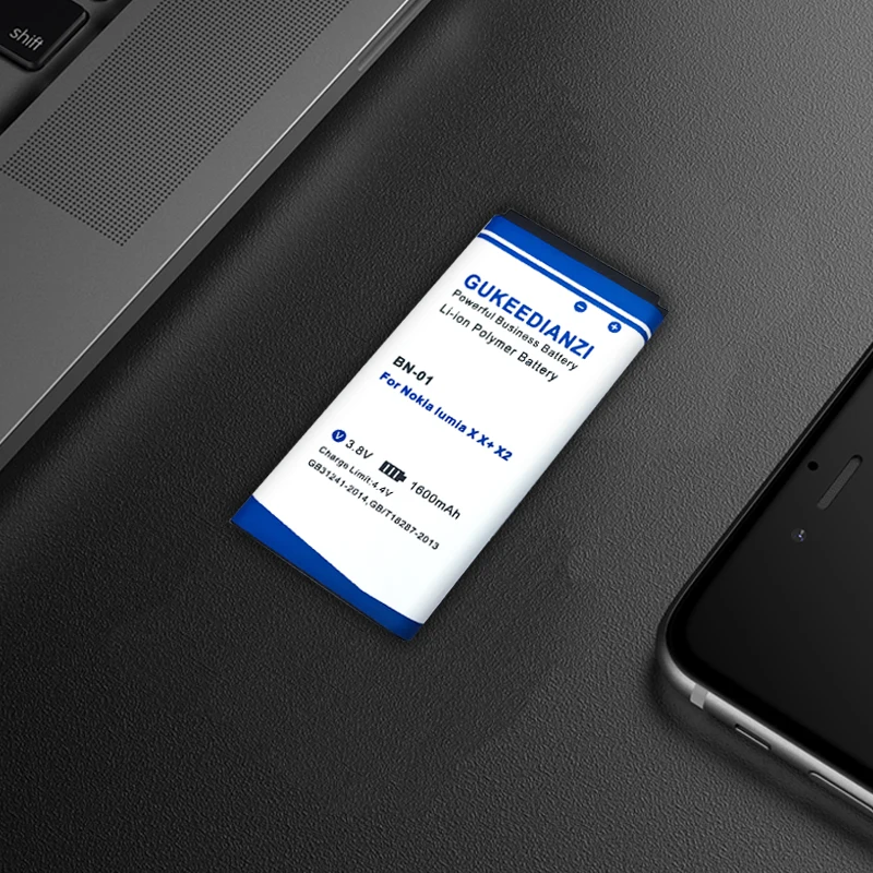 GUKEEDIANZI BN-01 батарея для Nokia X 1045 RM-980 Normandy/X2 X+ Plus 1013 X2DS батарея мобильного телефона BN 01 BN01
