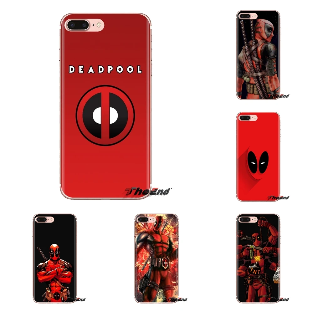 Мягкие прозрачные чехлы для Xiaomi mi 6 A1 Max x 2 5X 6X Red Note 5 5A 4X 4A A4 4 3 Plus Pro Deadpool iPhone обои |