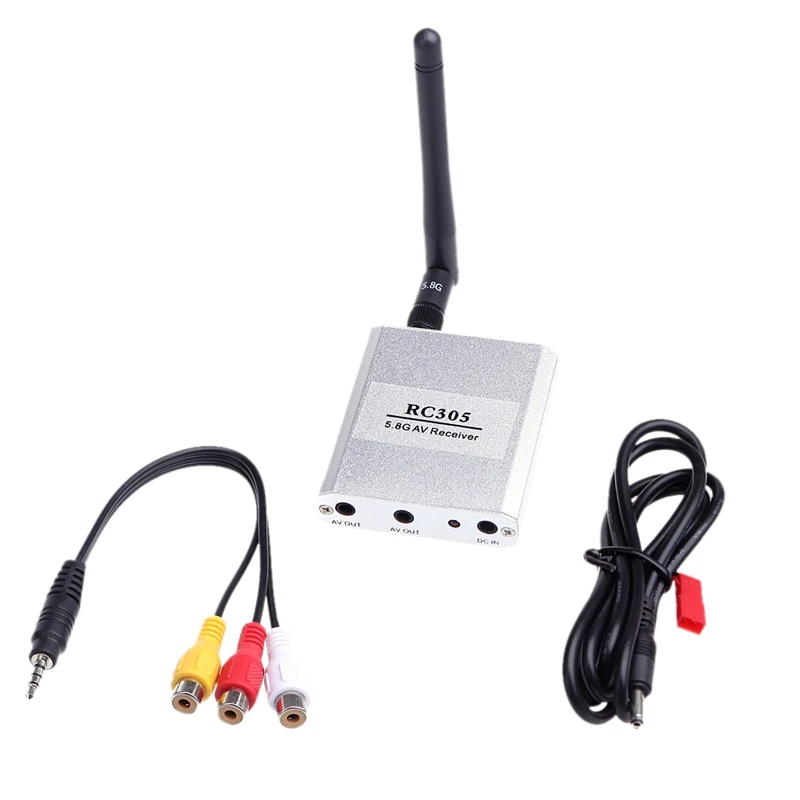

5.8G Wireless Fpv Rx Receiver 5.8Ghz 8Ch Video Receiver Rc305 Fpv Tx Transmitter