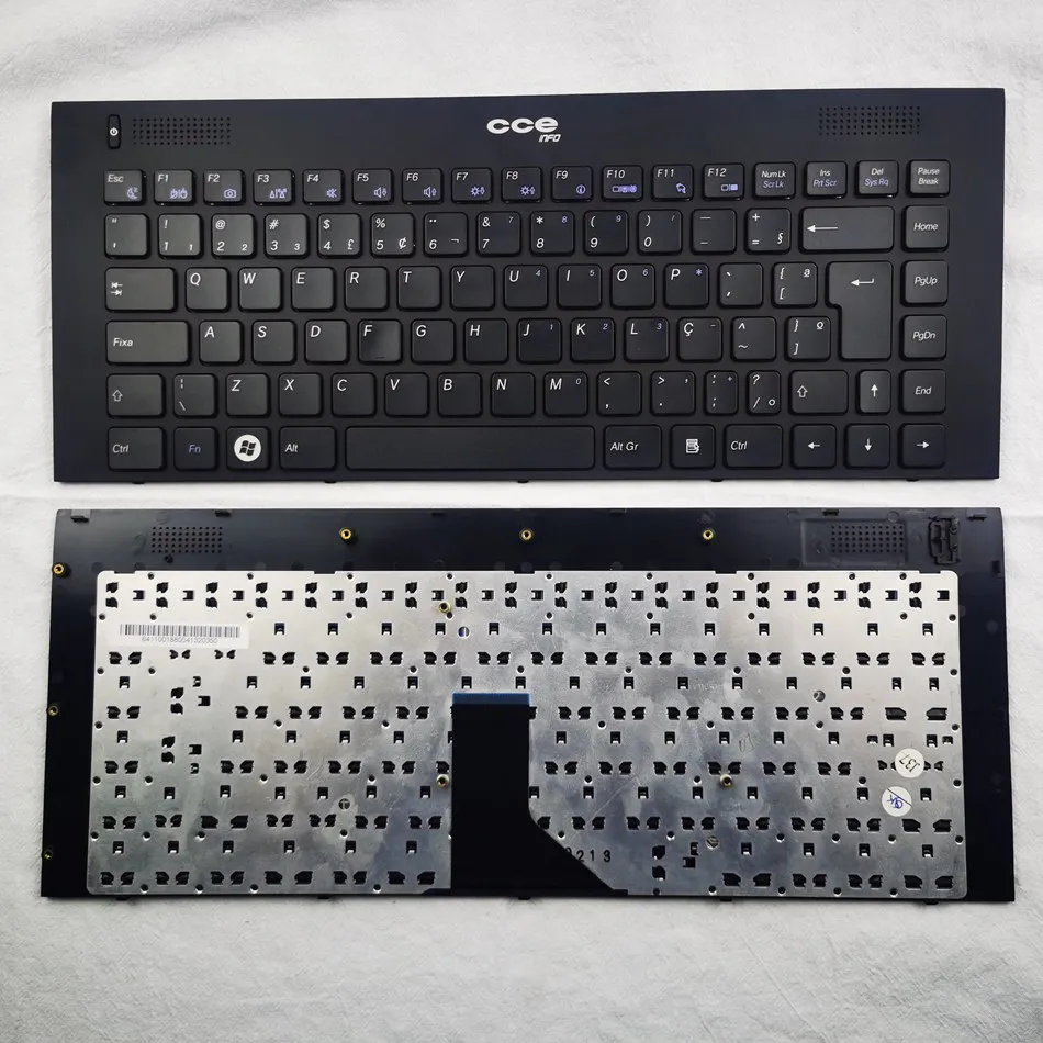 Brazil Laptop Keyboard For CCEinfo Teclado Para Notebook Cce 546p 745b 745b+ 746p 787p 787p+ Br Layout | Компьютеры и офис