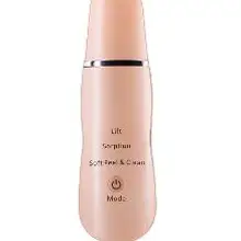 Ультразвуковая ионная кожа скруббер перезаряжаемая лицевая катушка косметическое устройство угрей средство для отшелушивания лица Лифт красота устройство