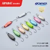 APADA Spoon 007 Loong Scale 2.5g/3.5g OWNER Single Hook 28-32mm Multicolor Metal little Spoon Fishing Lures ► Photo 3/6