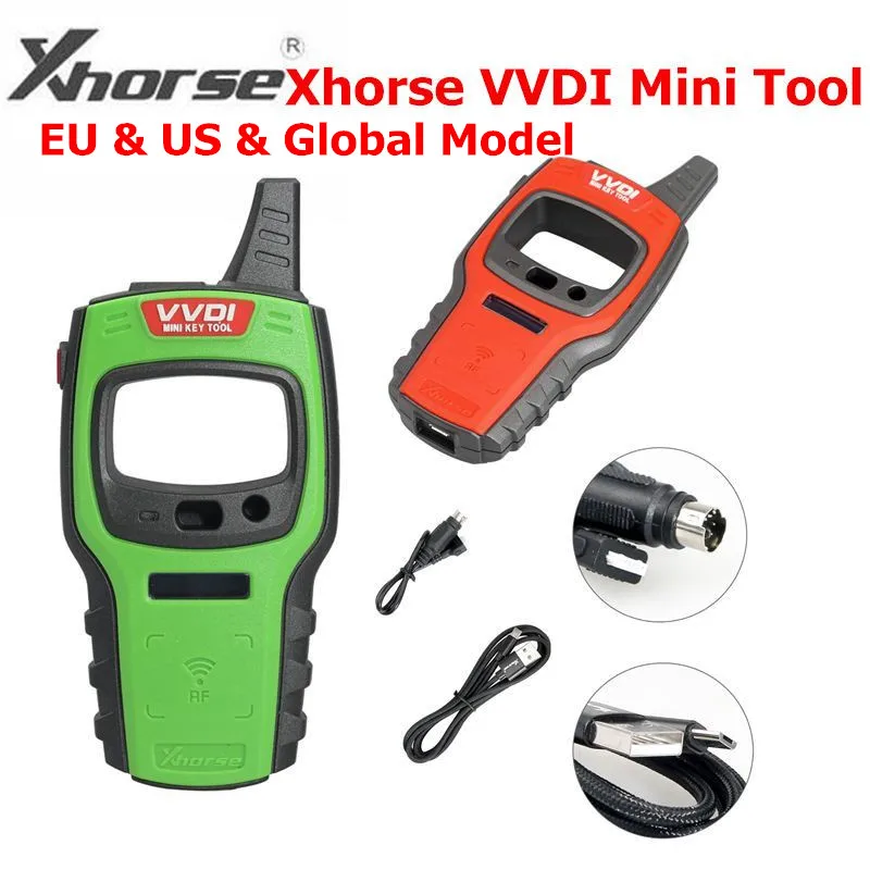 Xhorse VVDI мини ключ инструмент удаленный ключ программист ЕС/США модель Поддержка IOS и Android получить бесплатно ID48 96 бит и один жетон каждый день