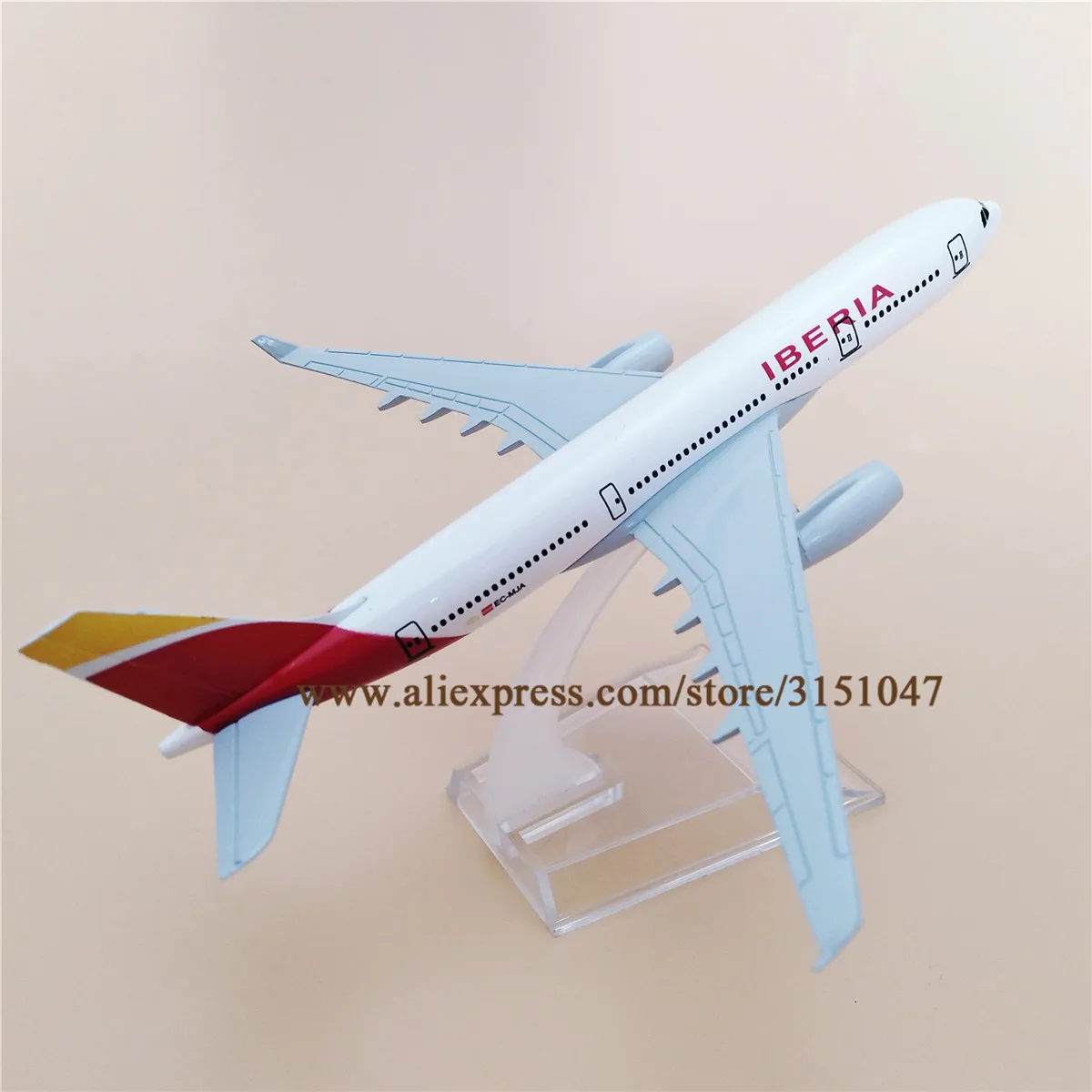 Самолет авиакомпании Air Spain модель самолета из металлического сплава A330 16