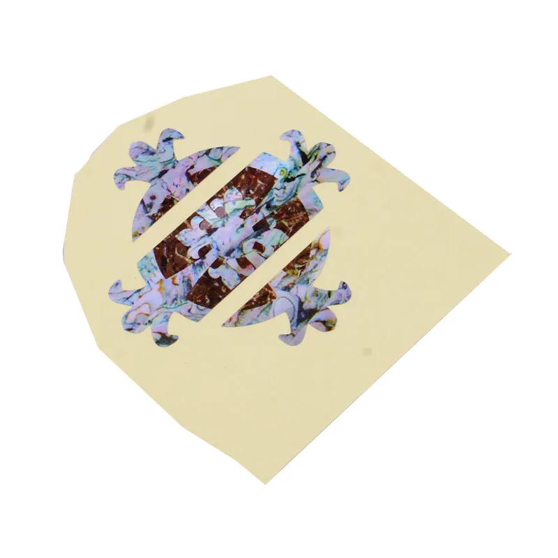 Wreath Shape Imitation Abalone Guitar Neck Marker Fretboard Inlay stickers and Decals for Guitar Fingerboard