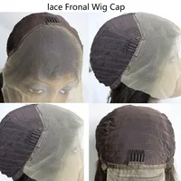 IXTUYLLY Perruques en cheveux humains vierges 4C Afro Kinky Curly avec fermeture en dentelle transparente, perruques brésiliennes U-Part Lace Frontal pour femmes noires 3