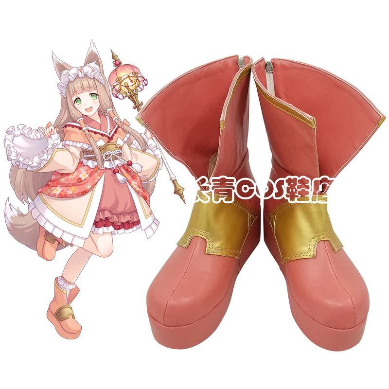 Принцесса соединение Re: Дайвинг команда бдительности Caon Beast Maho Himemiya Astrum Версия игры косплей обувь сапоги C006