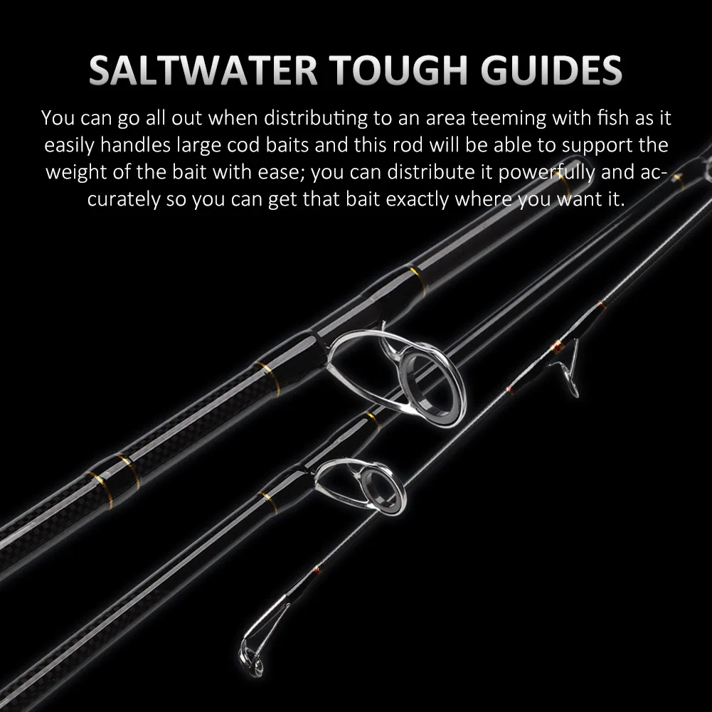 Fishing Rod Spinning 2 Sections  Offshore Jigging Fishing Rod