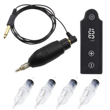 Набор для татуировки Newst с картриджем и татуировкой, DC соединение, мини тату, электрооборудование, поставки