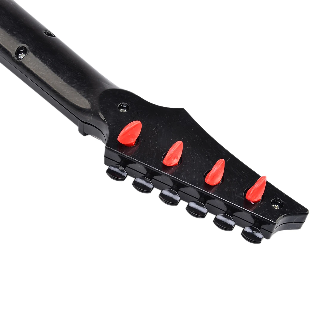 Rock Band Music Electric 4 Strings Kids Musical Instruments Educational Toy- Red Flame