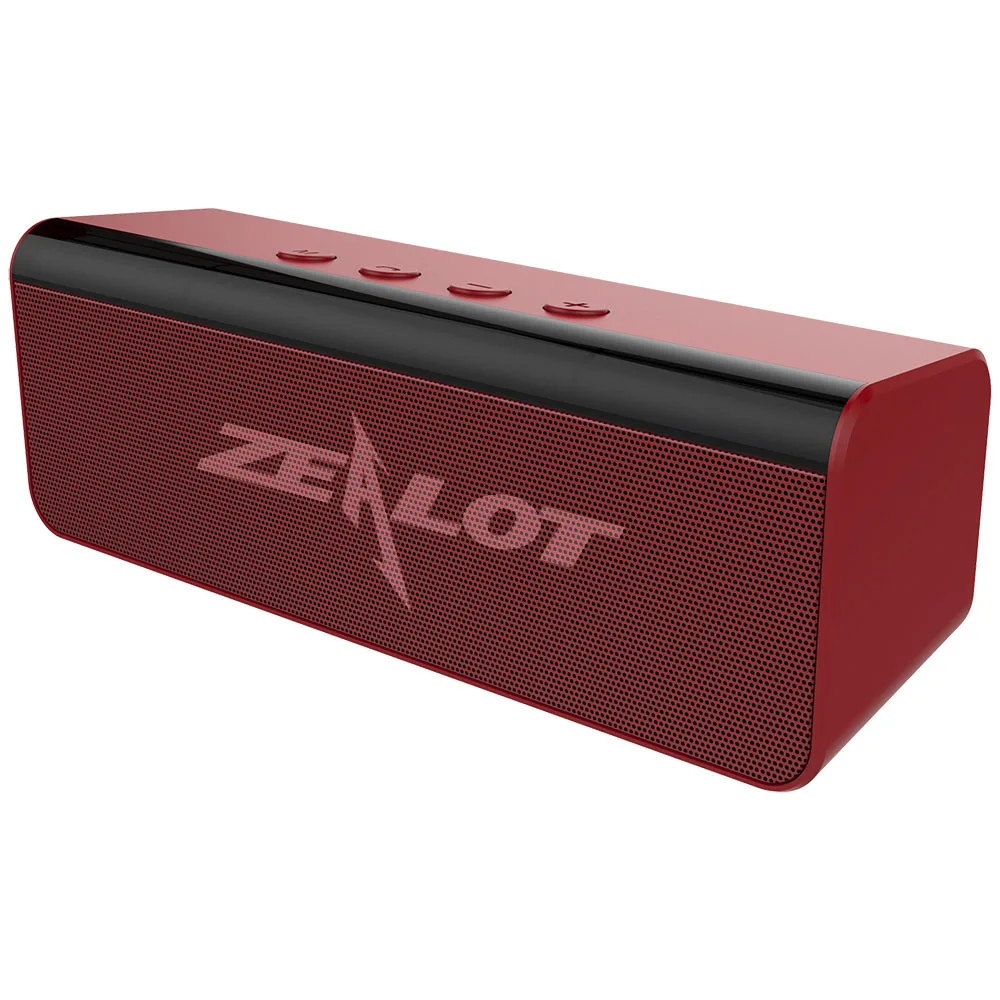 Zealot S31 HiFi Bluetooth динамик 3D стерео звуковая коробка Беспроводная колонка с поддержкой usb накопитель, TF карта