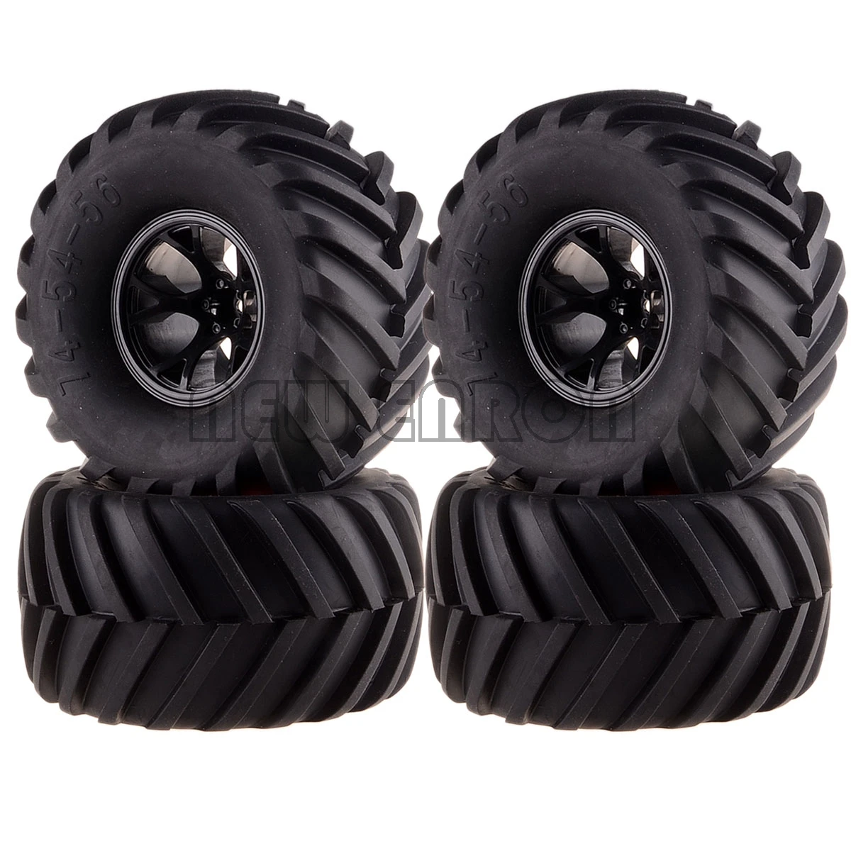 Новые ENRON 4P Monster Truck 5Y спицевые колеса обода и 135 мм шины для RC автомобилей 1/10 HSP HPI