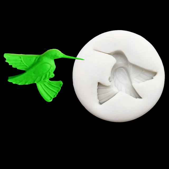 Kolibri Szilikon Penész Cukorcraft Fondant Sütemény Díszítő Szerszámok Cupcake Csokoládé Sütő