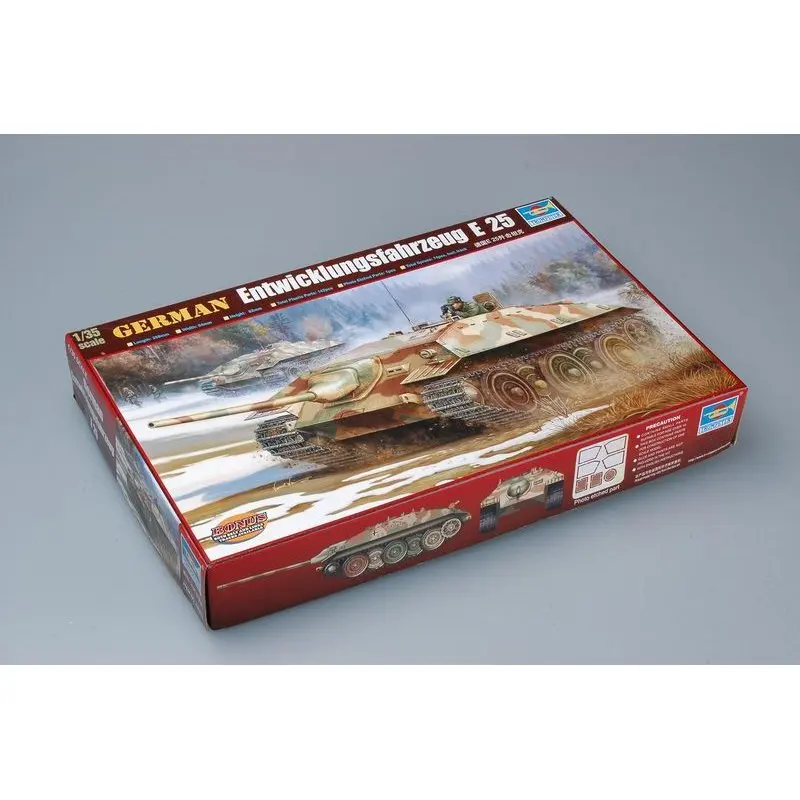 Немецкий комплект моделей Trumpeter 00383 1/35 Entwicklungsfahrzeug E 25 | Игрушки и хобби