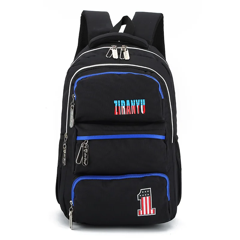 

Natural Fish Burden Relieving Schoolbag for Elementary School Students 5-6 Grade Boy Backpack Spine-Junior High School STUDENT'S