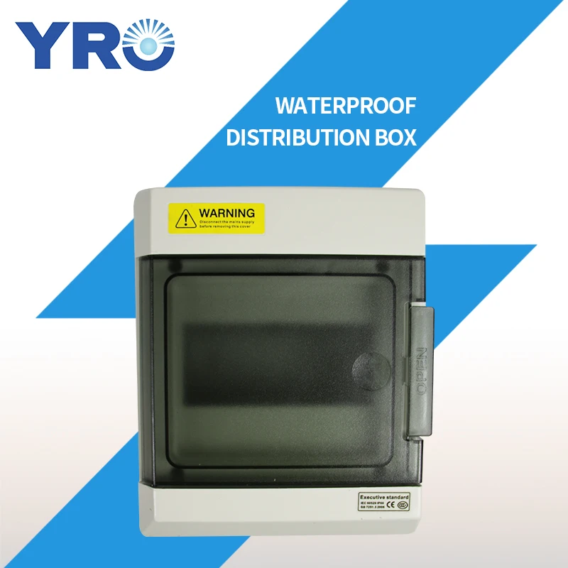 Наружная Водонепроницаемая электрическая распределительная коробка на Din-рейку