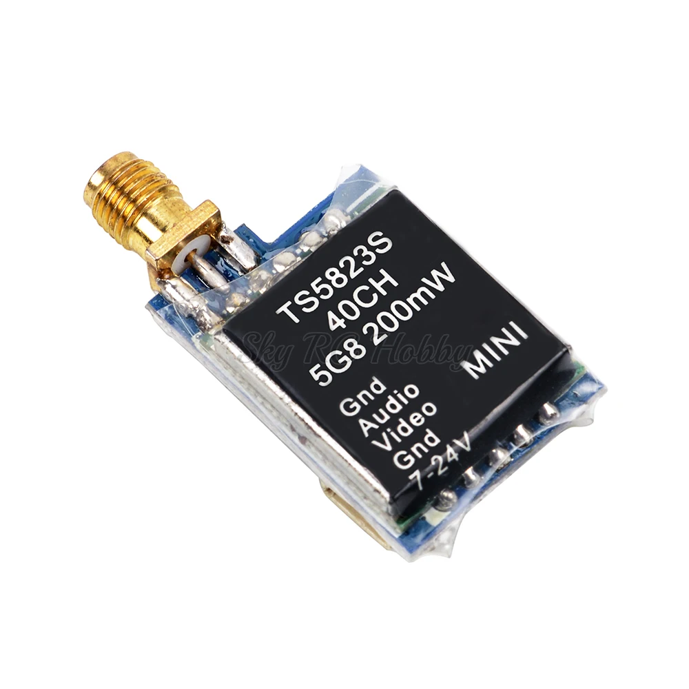 40CH TS5823S TS5823 5,8G 200mW Мини AV беспроводной передатчик TX модуль/700TVL камера/антенна Fatshark для FPV RC гоночный Дрон