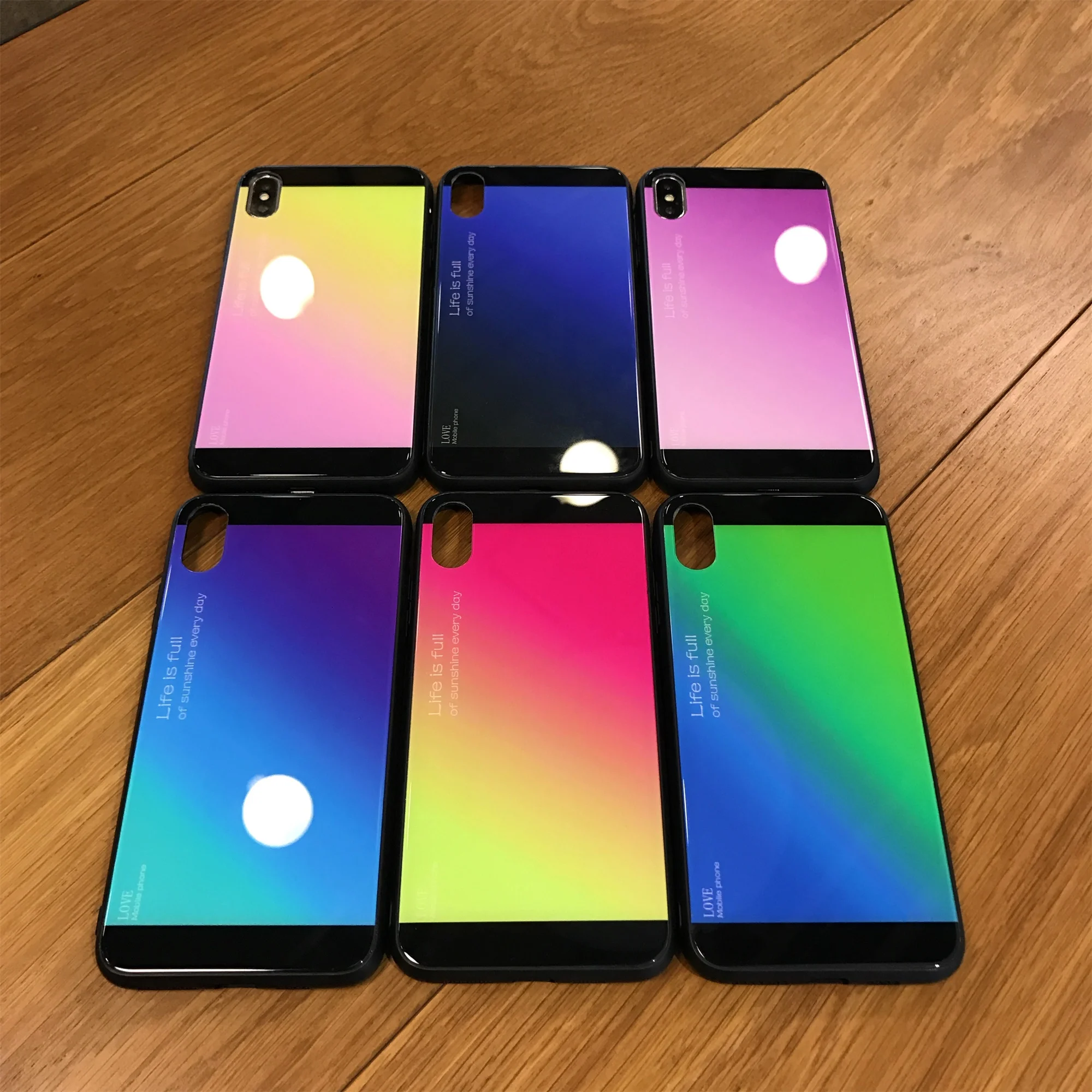 Новейший чехол из закаленного стекла для телефона iphone 8plus 6 S плюс XsMax XR 11Pro Max с