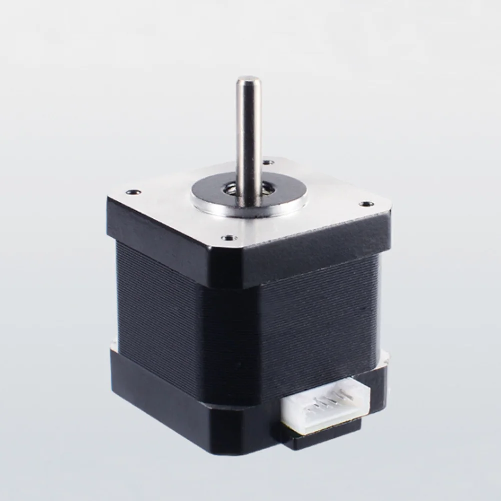 

Durable Nema17 Insulated 42 Motor With Wire 3D Printer Parts Single Shaft Smooth 4 Lead Stepper Motor Energy Saving Router