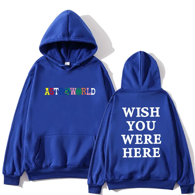 Moletom travis scott astroworld wish you estava aqui, com capuz carta moda astroworld streetwear masculino mulher|Agasalhos e Moletons| - AliExpress