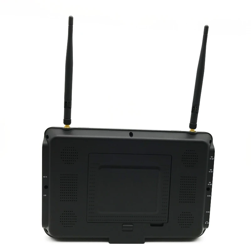 40CH 5,8G 9 дюймов 1024x600 HD FPV монитор HD порт встроенный в 1800MAH литий-ионный аккумулятор для FPV Мультикоптер для QAV250 гоночный Дрон