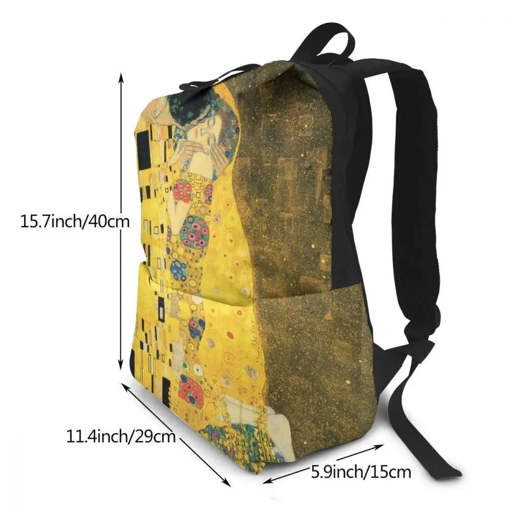Klimt рюкзак Klimt рюкзаки подростковые мужские-женские сумки многофункциональные спортивные с принтом высокое качество трендовые сумки