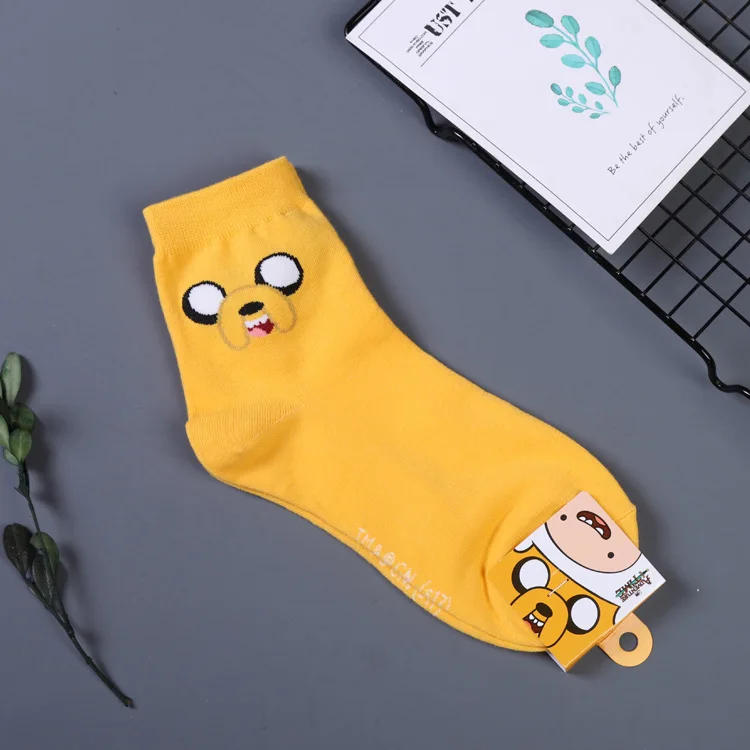Ladies Socks Women Cotton Harajuku Cute Socks Girls Streetwear Ankle Print Hipster Fashion Animal Cartoon Sock Casual
