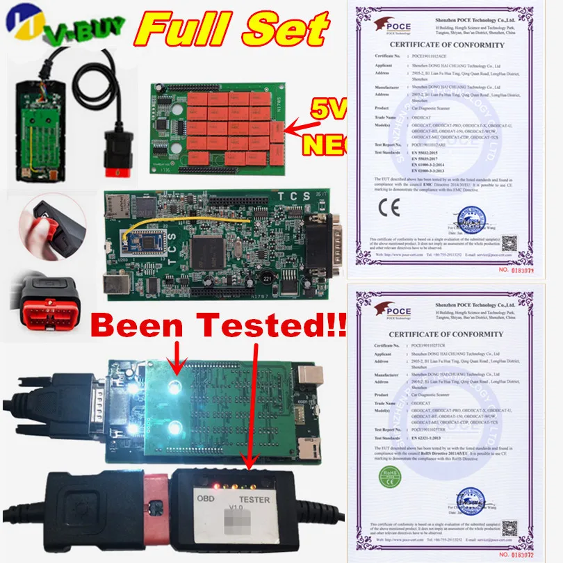 A + OBDIICAT TCS PRO WO W pro как Multidiag Bluetooth 2016R1 генератор ключей/2017 1 5V NEC 9241A автомобильный