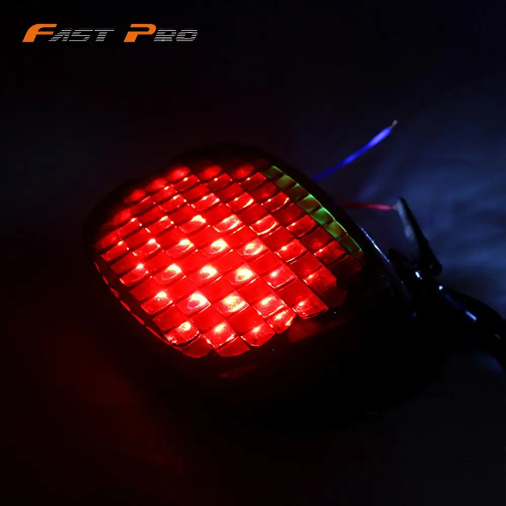 Мотоцикл светодиодный фонарь светильник хвост светильник для Harley XL FLH FX FXR Heritage Softail FLST FXSTS Road King FLSTSB Fatboy FLSTF Dyna