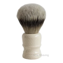 Две ленты/Silvertip барсук волос щетка для бритья лица Чистая Борода удаление мыло мыльный инструмент