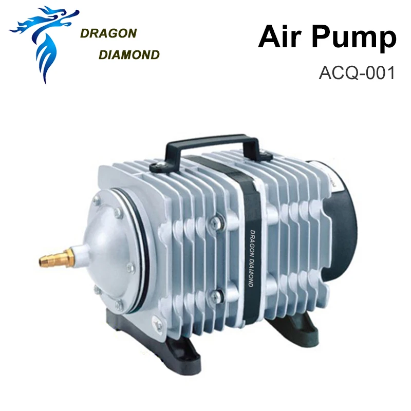 ACQ-001 25Lpm компрессор воздушного насоса BOYU AC 220-240 V (Новый) электромагнитный воздушный компрессор для аппарат для лазерной резки запасные части