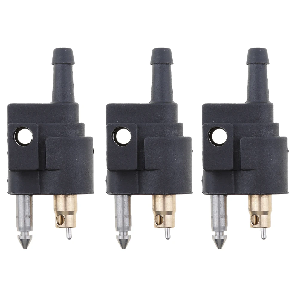 3pcs Fuel Line Connector Quick Connect 1/4 inch 6mm Male Gas Tank Fittings Replace for Yamaha Outboards 3pcs Fuel Line Connector Quick Connect 1/4 inch 6mm Male Gas Tank Fittings Replace for Yamaha Outboards