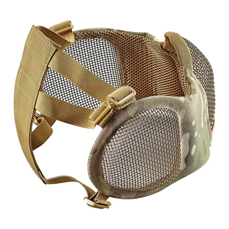 7 цветов Велоспорт Battlefield Elite полулицевая стальная проволочная маска для страйкбол тактические военные игры для охоты на открытом воздухе
