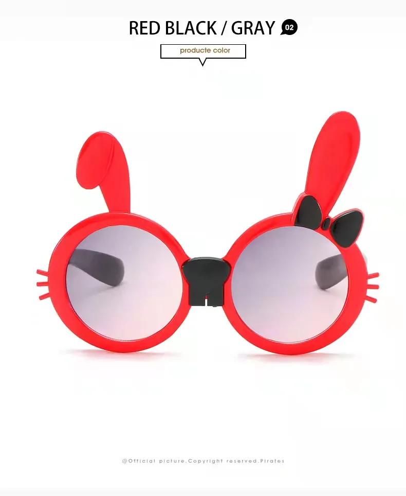 big sunglasses New cute rabbit sunglasses cartoon boy glasses fashion style sunglasses girls glasses big sunglasses